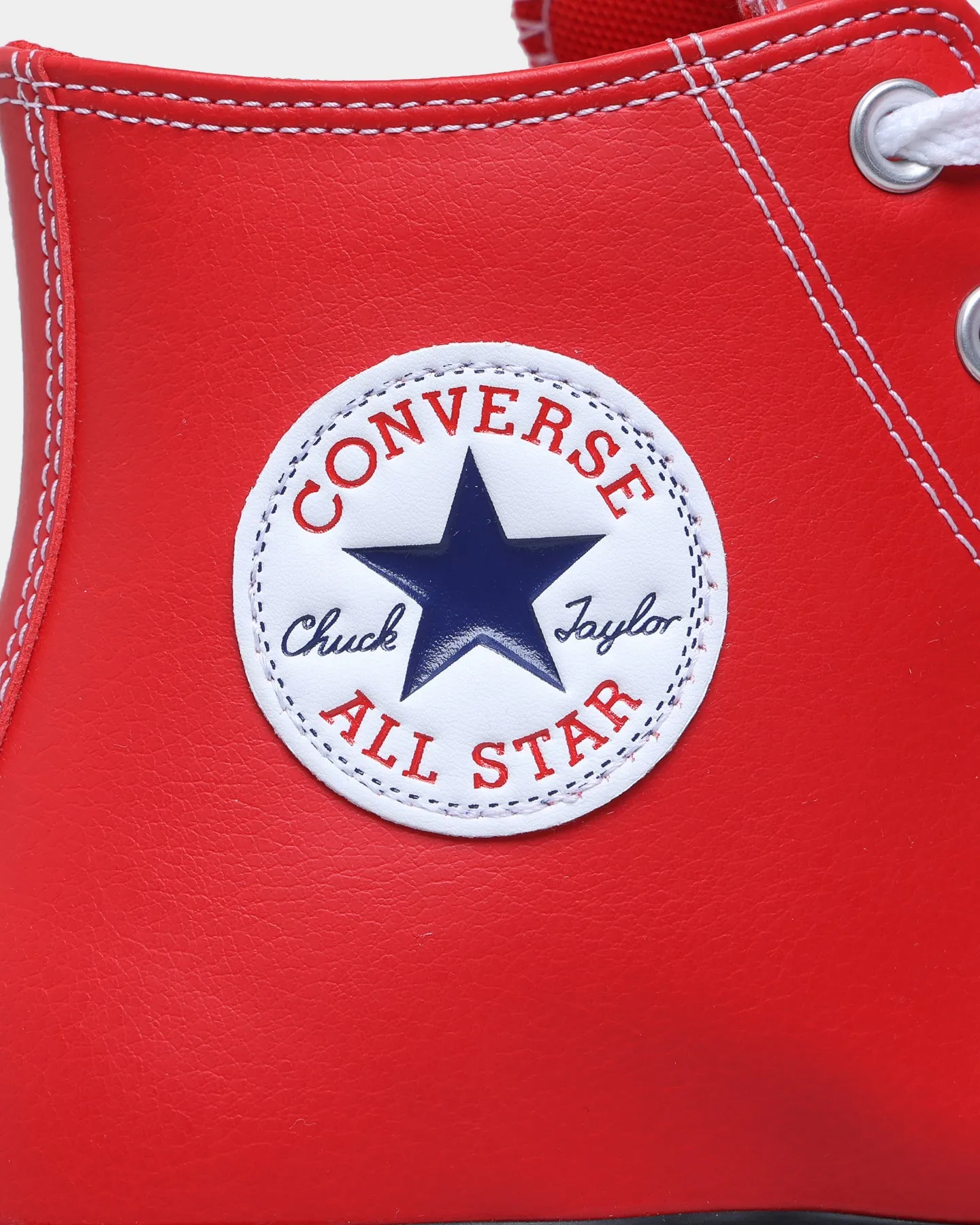 Converse Chuck Taylor All Star Faux Leather High Top Red/White/Black