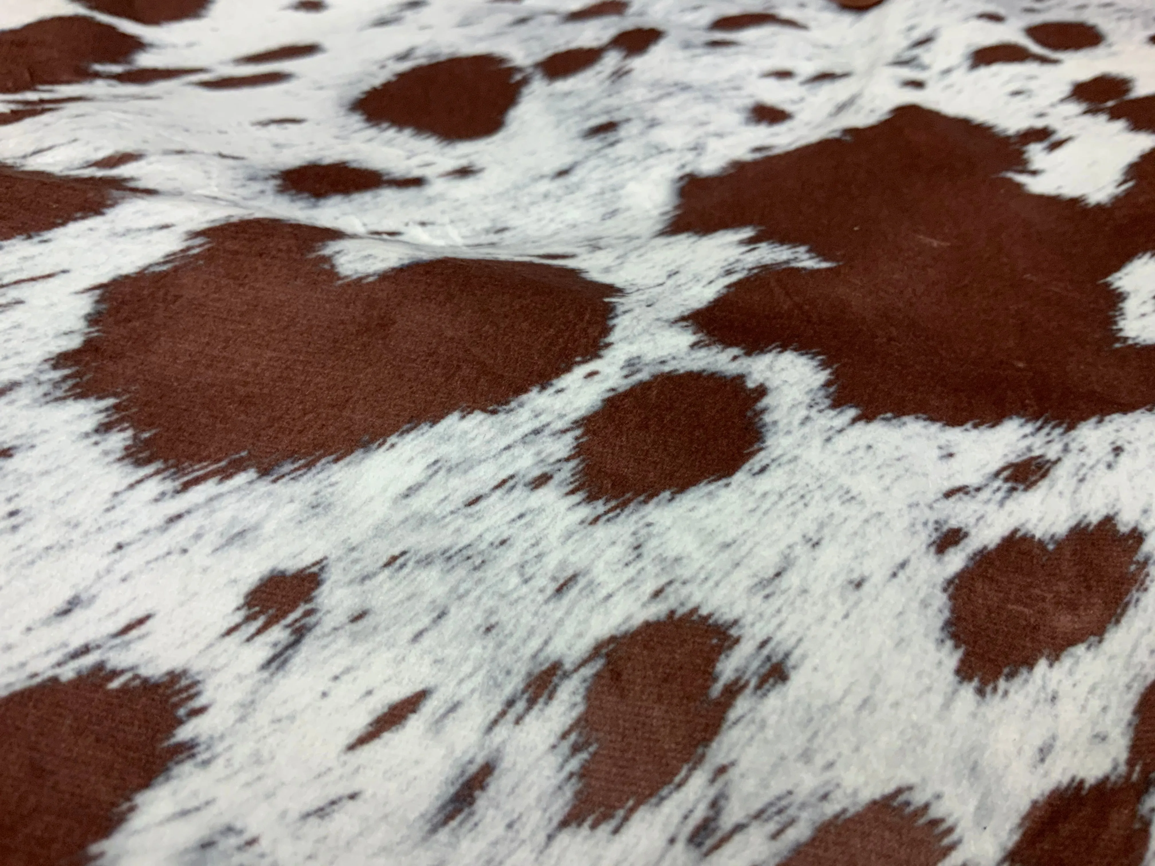 Cow and Wild Mustang Faux Fur Weekenders