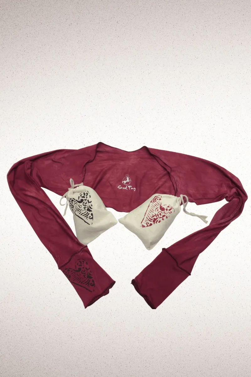 Cranberry Sleeves in a Bag