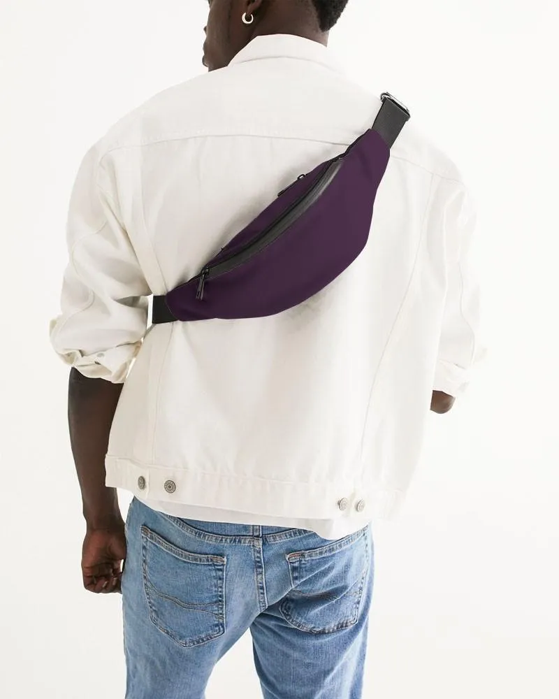 Dark Purple Belt Bag | Dark Pastel Purple | C30M60Y0K80
