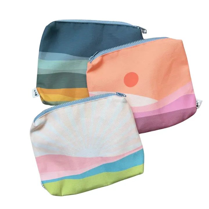 Decorated Travel & Cosmetic Bag
