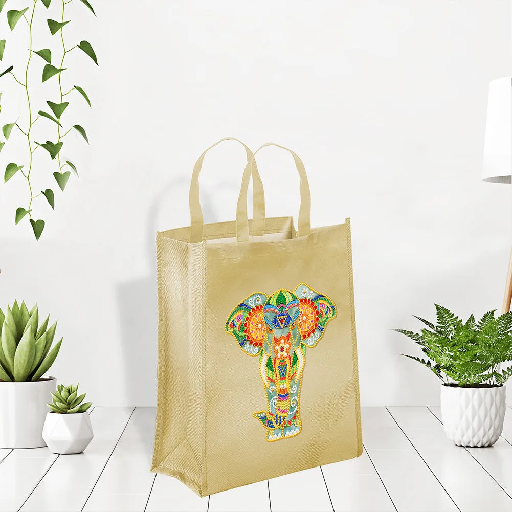 DIY Diamond Painting Oxford Handbag Eco-friendly Storage Bags Grocery Totes