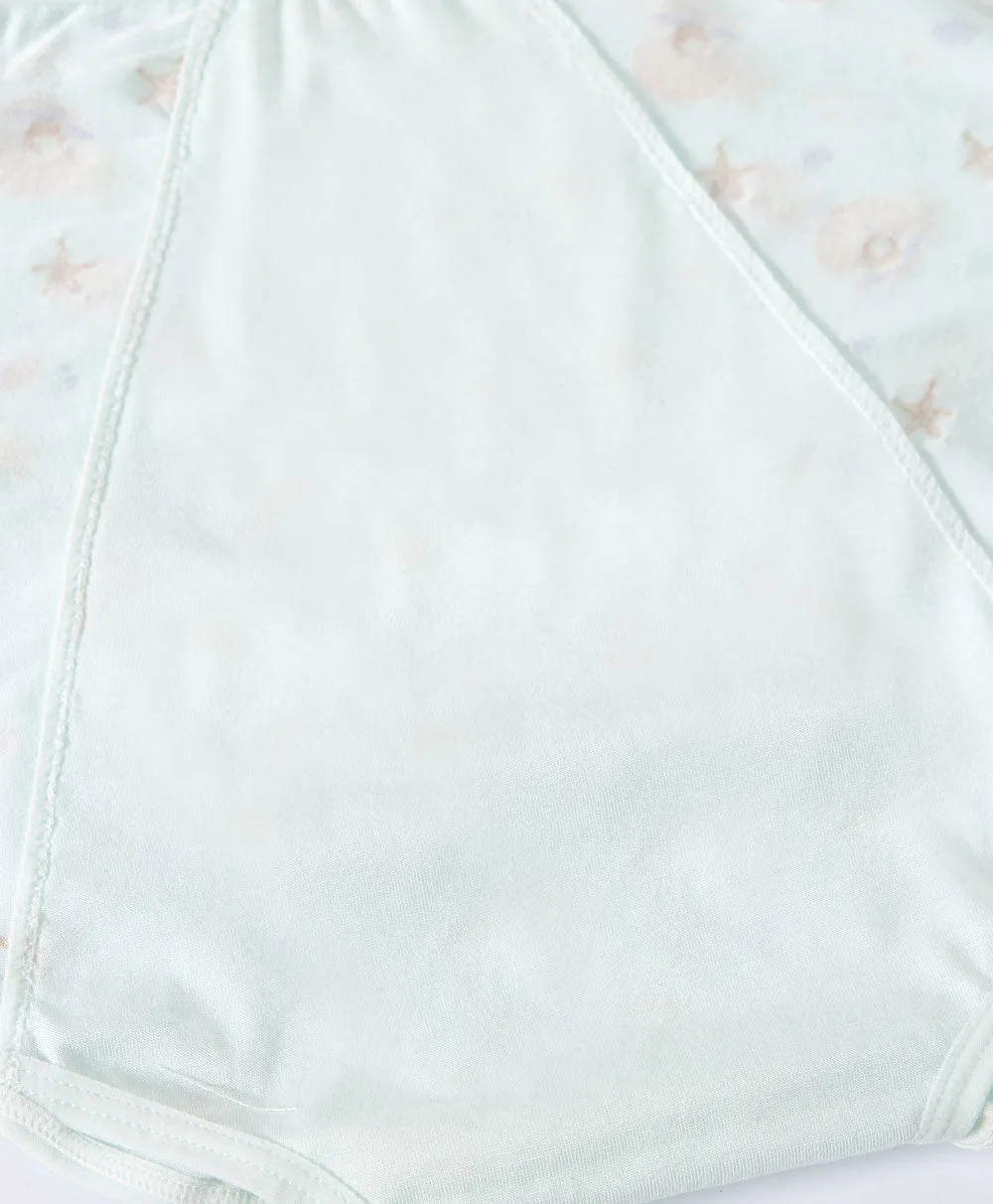 Dream Seashells Sanitary Hipster Panties