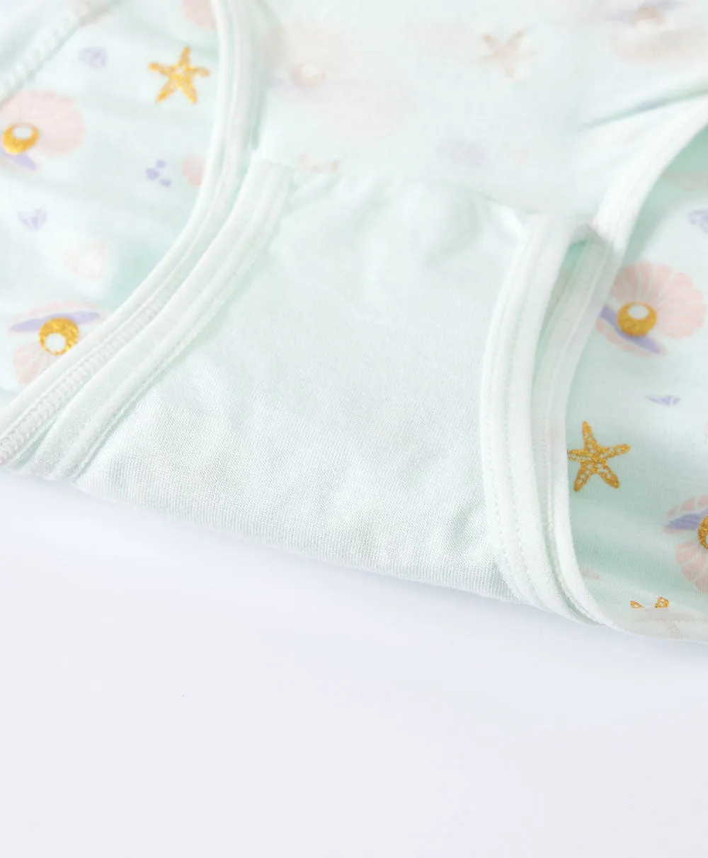 Dream Seashells Sanitary Hipster Panties
