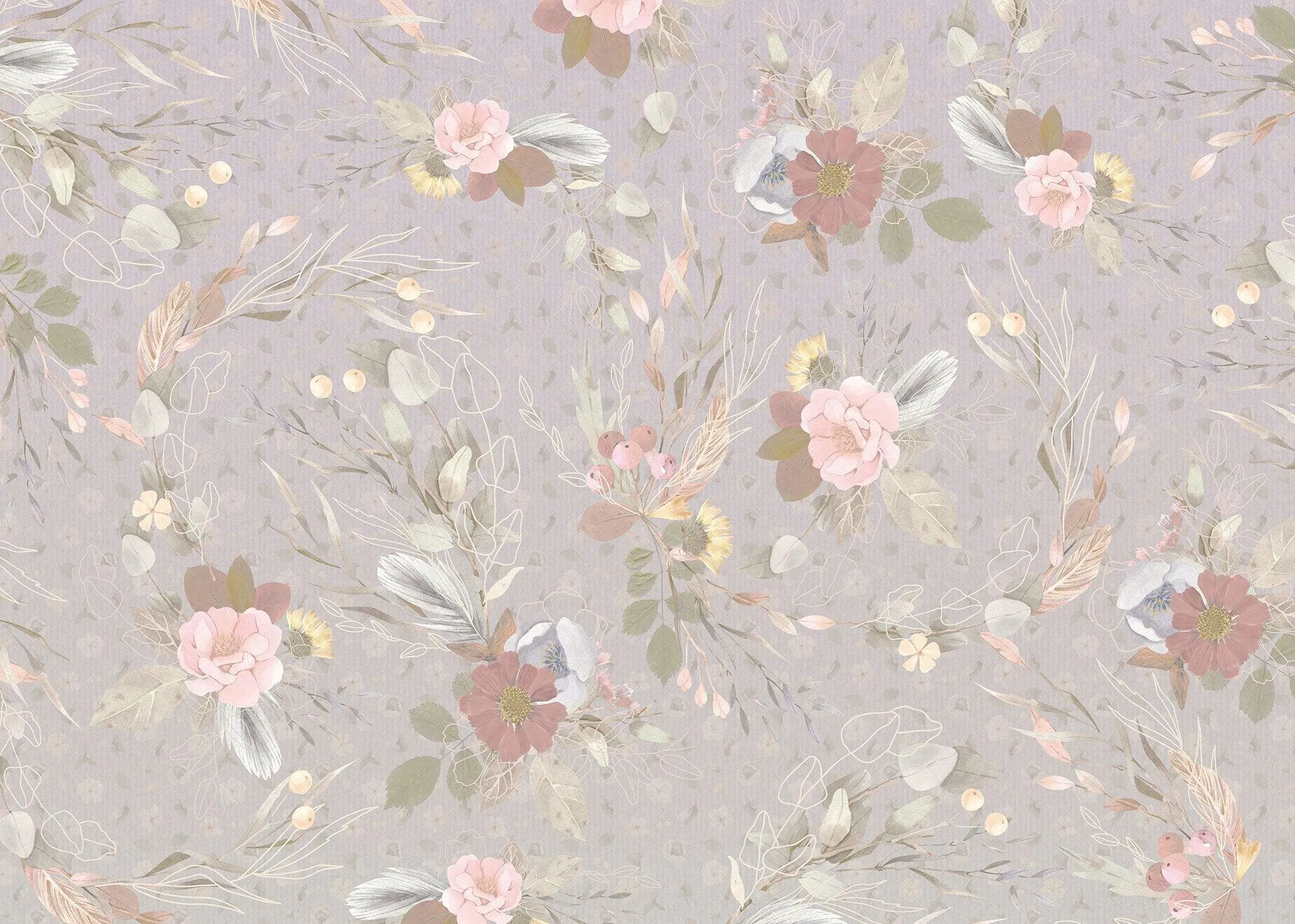 Endless Spring Mural Wallpaper