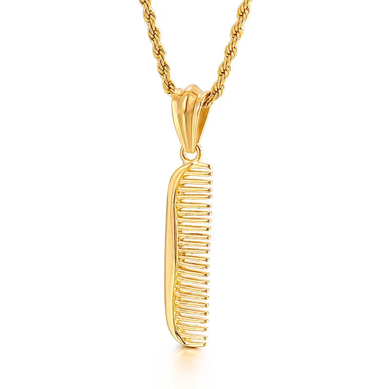 European and American Hip-Hop Style Titanium Steel Pendant for Men