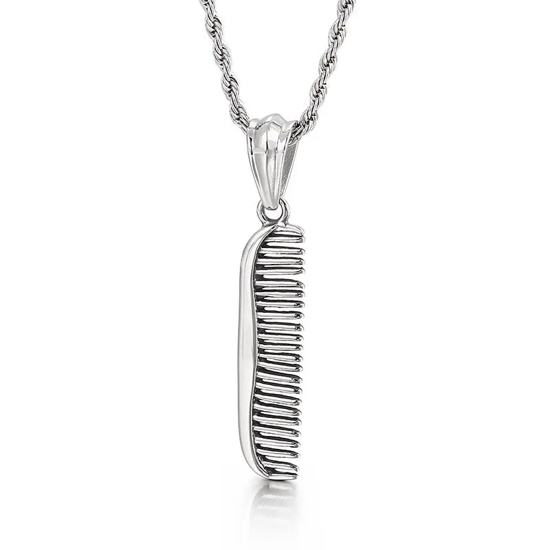 European and American Hip-Hop Style Titanium Steel Pendant for Men