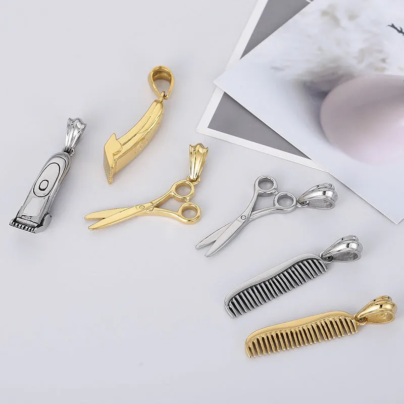 European and American Hip-Hop Style Titanium Steel Pendant for Men