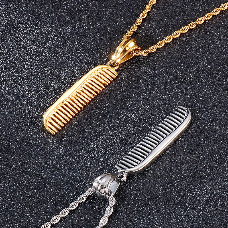 European and American Hip-Hop Style Titanium Steel Pendant for Men