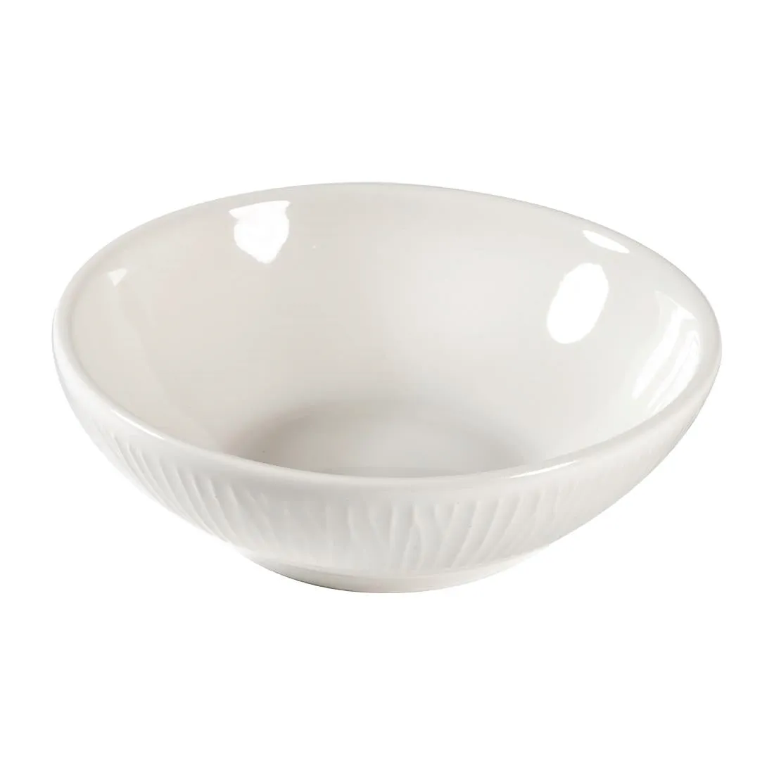 FA634 Churchill Bamboo Shallow Bowls 130mm 9oz (Pack of 12)