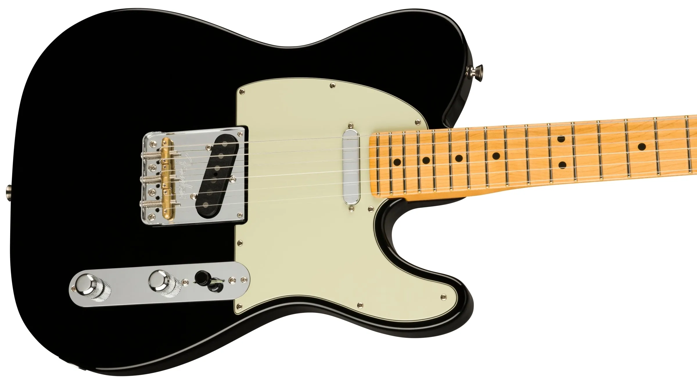 Fender American Professional II Telecaster Maple Fingerboard Electric Guitar Black