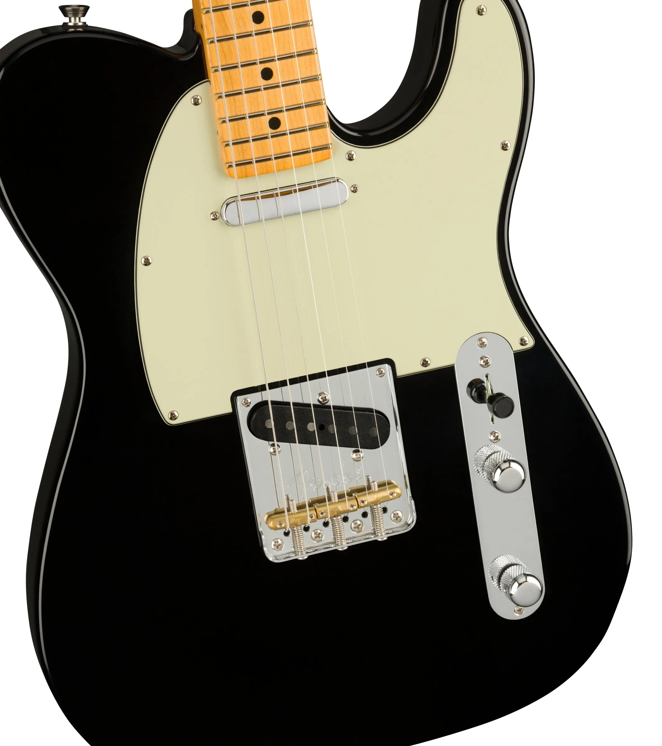 Fender American Professional II Telecaster Maple Fingerboard Electric Guitar Black