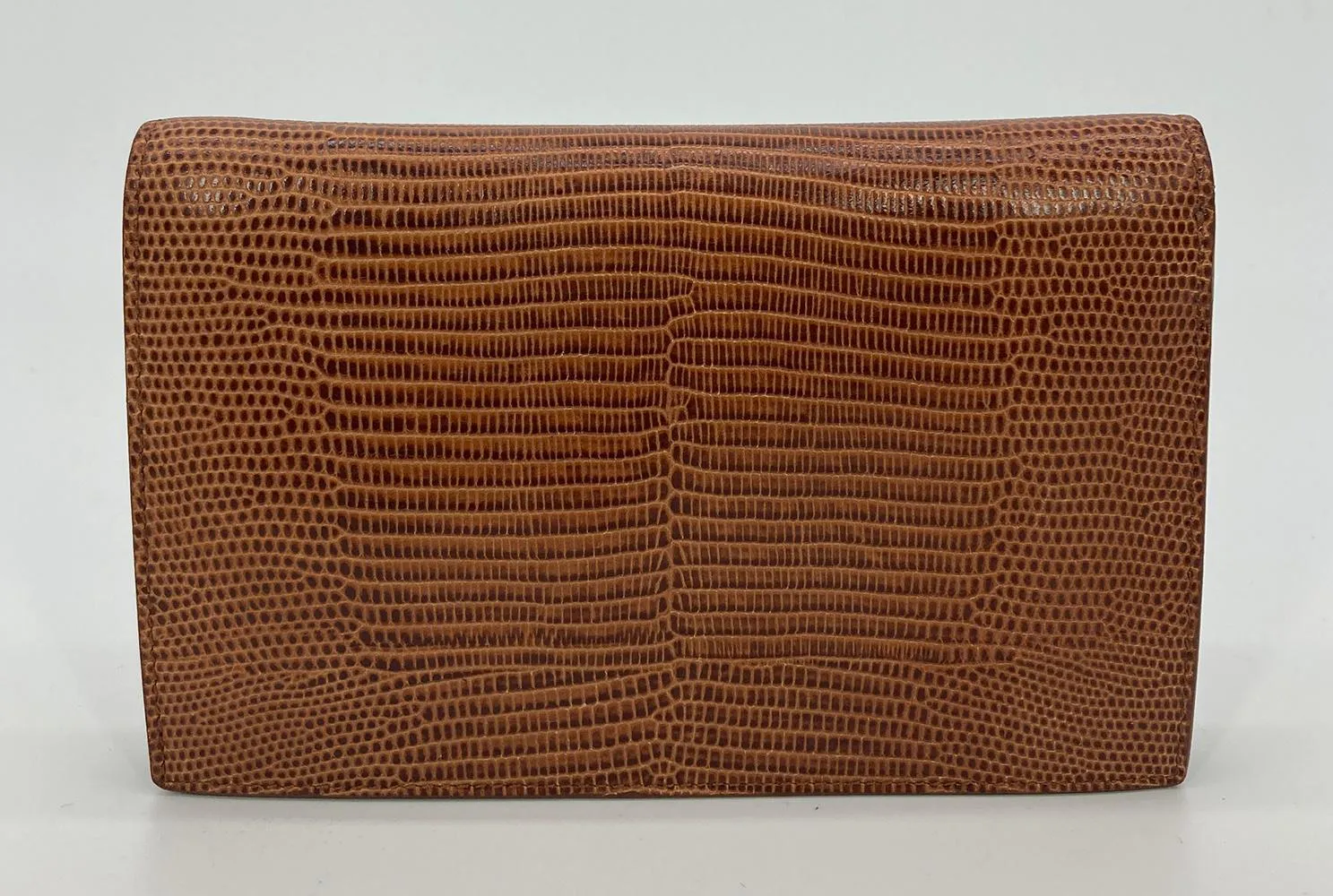 FENDI Tan Lizard Wallet