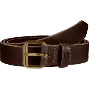 Fjällräven Sarek Belt 2,5 cm Leather Brown | Buy Fjällräven Sarek Belt 2,5 cm Leather Brown here | Outnorth