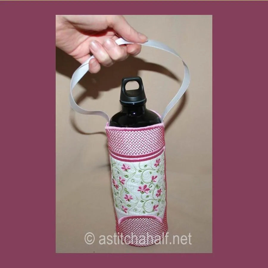 Florette Wine or Water Bottle Tote