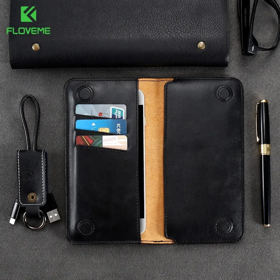 Floveme Hand Made Soft Universal Wallet (100% Imported)