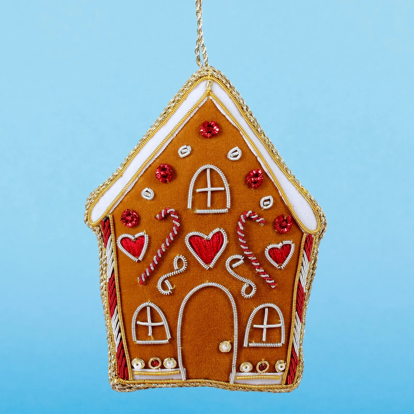 Gingerbread House Zari Decoration