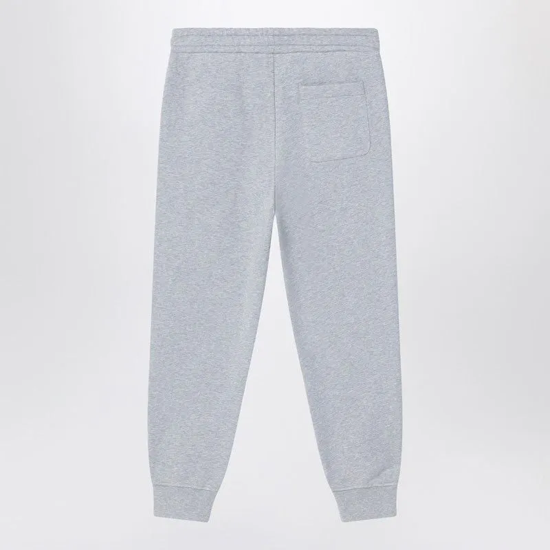 GREY COTTON JERSEY PANTS
