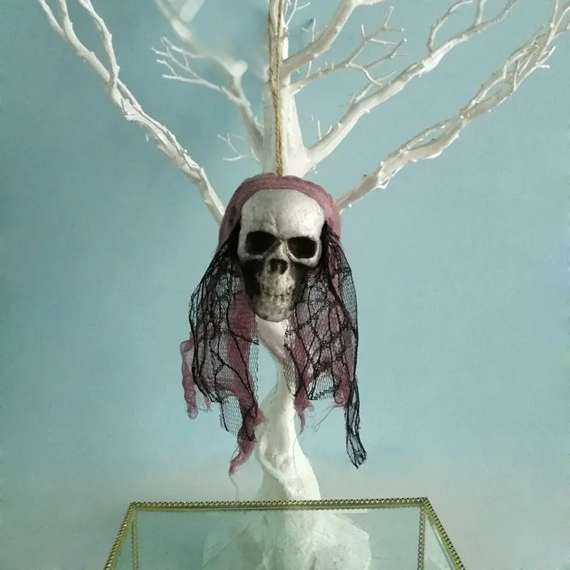 Hanging Skull Halloween Decoration