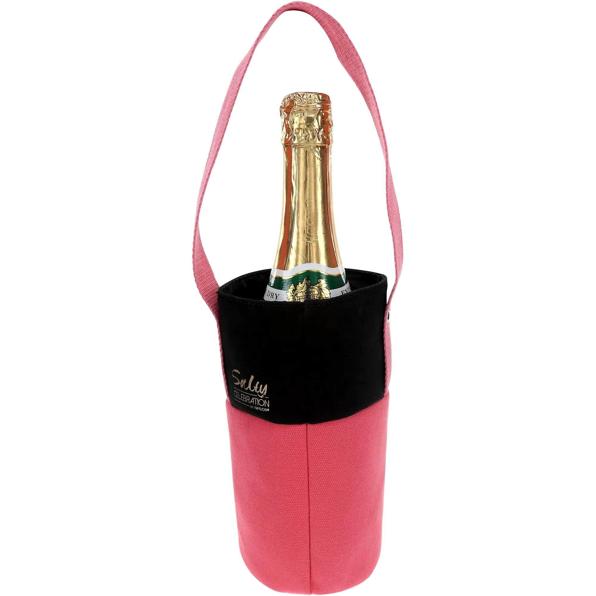 Happy Birthday Canvas Bottle Gift Bag