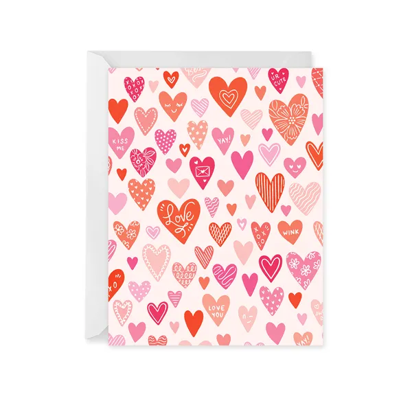 Happy Hearts Card