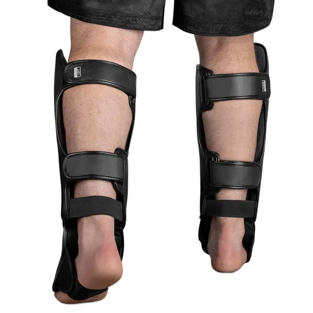 Hayabusa T3 Striking Shin Guards - Black/Black