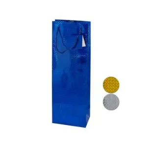 Holographic Bottle Gift Bag ( Case of 24 )