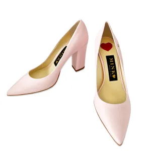 Hyena Pink Faux Leather