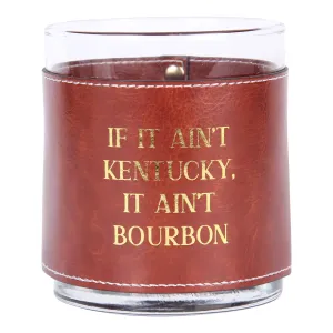 If It Ain't Kentucky- Gold Faux Leather Rocks Gass