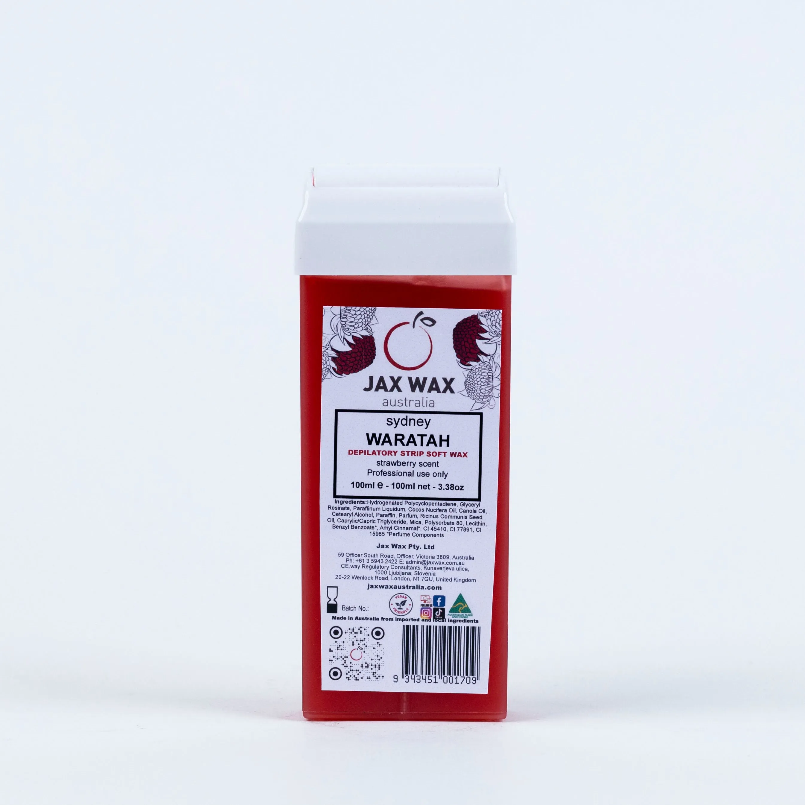 Jax Wax Sydney Waratah with roller 100ml