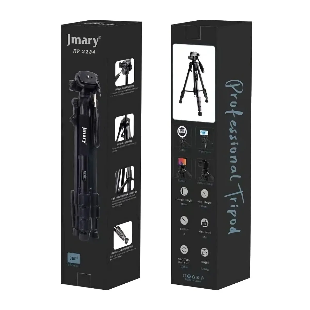Jmary Professional Tripod KP-2234