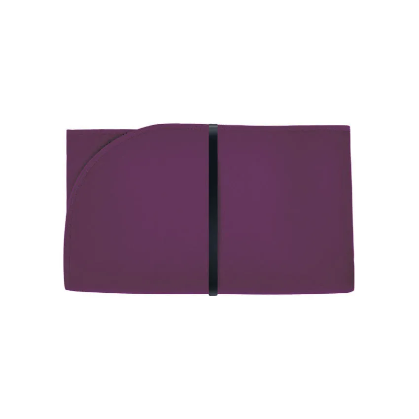 Junior Changing Mat and Waterproof Bag Set - Aubergine/Black (UK VAT Exempt)