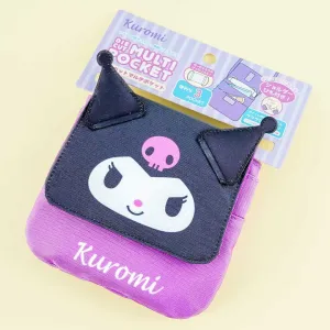 Kuromi Die-Cut Multi-Pocket Sling Bag