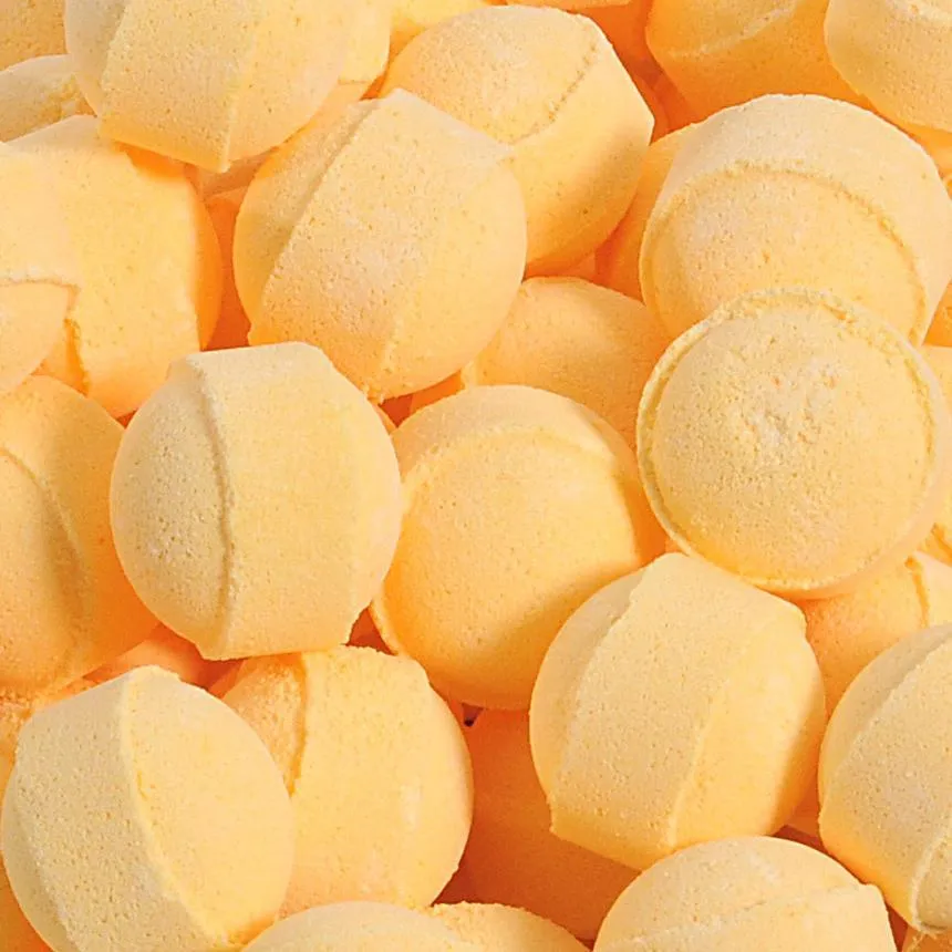 Lemon Bath Fizzers - Mini Bath Bombs