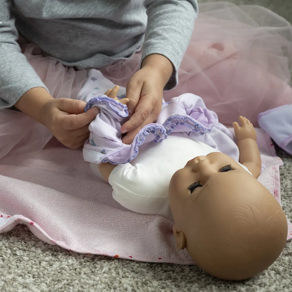 Light Skin 16" Baby Doll with Outfits & Accessories