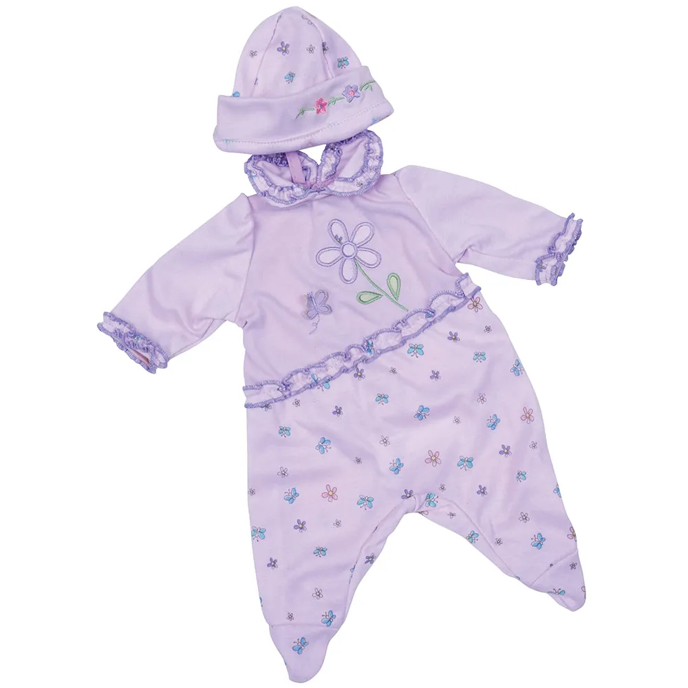 Light Skin 16" Baby Doll with Outfits & Accessories