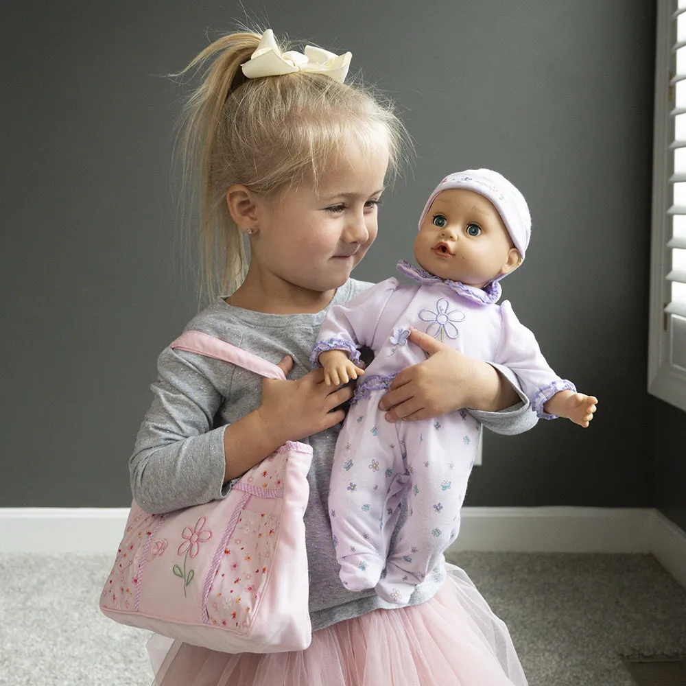 Light Skin 16" Baby Doll with Outfits & Accessories