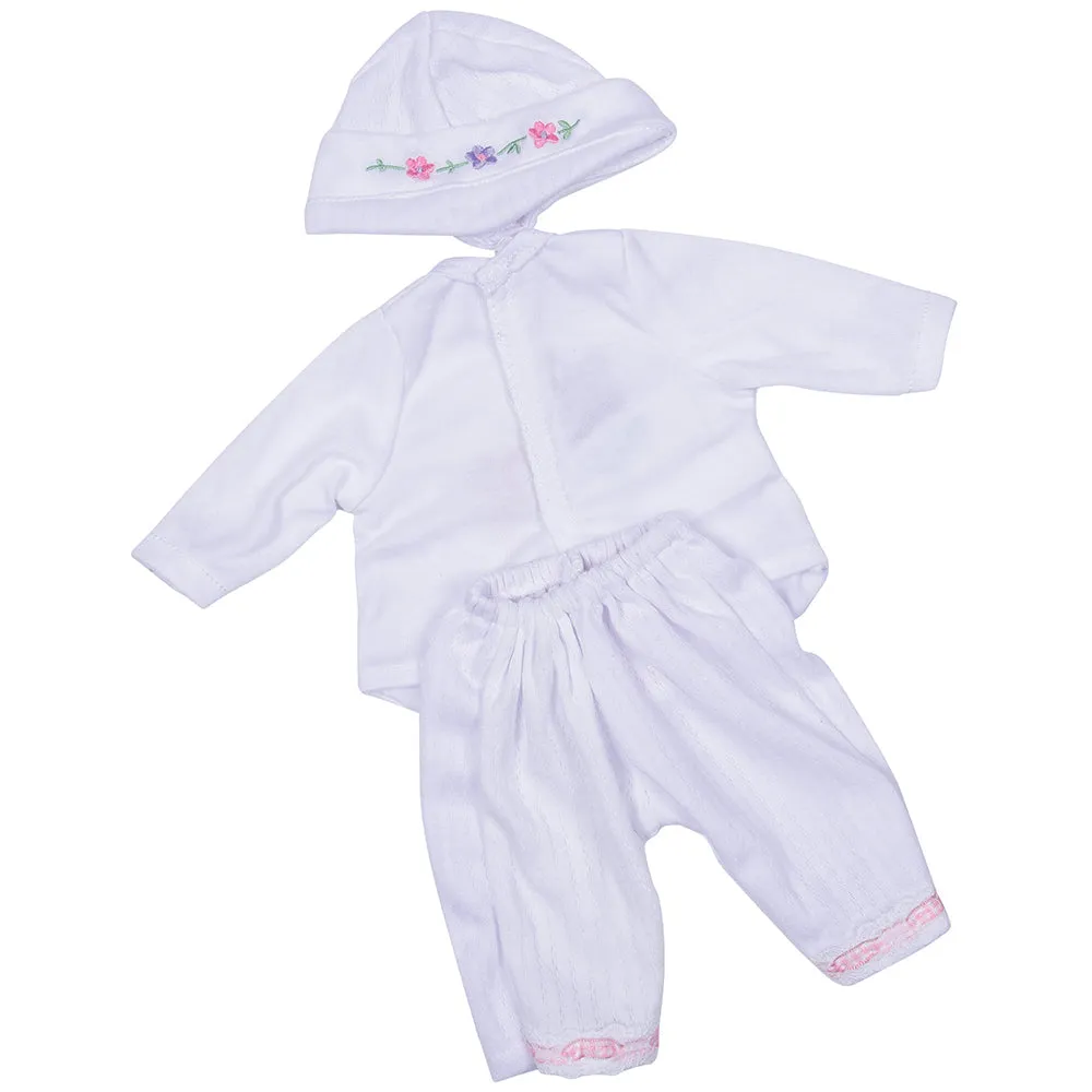 Light Skin 16" Baby Doll with Outfits & Accessories