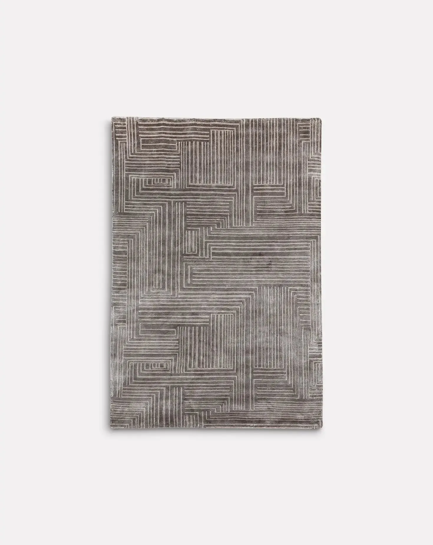 Lines Taupe Rug