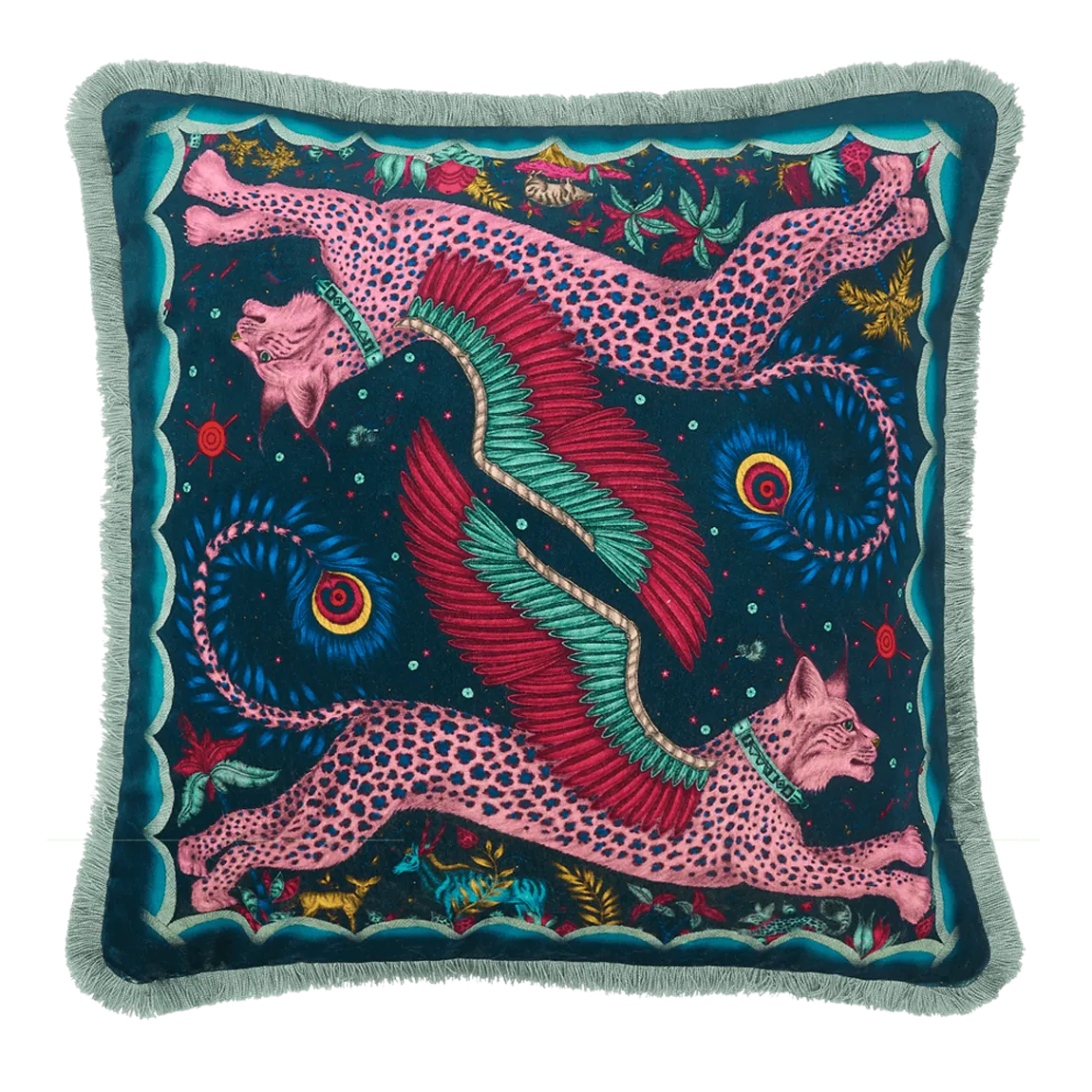 Lynx Luxury Velvet Cushion