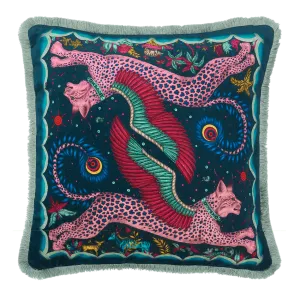 Lynx Luxury Velvet Cushion
