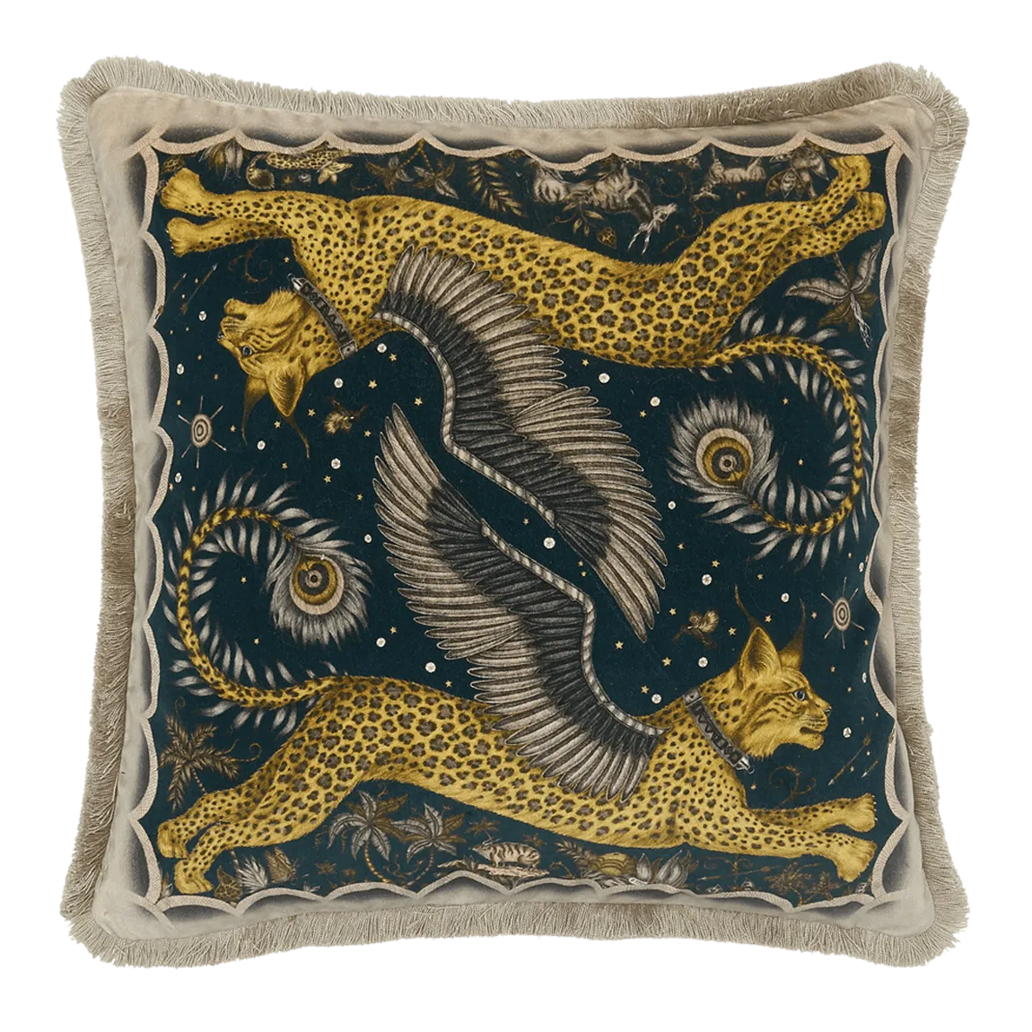 Lynx Luxury Velvet Cushion