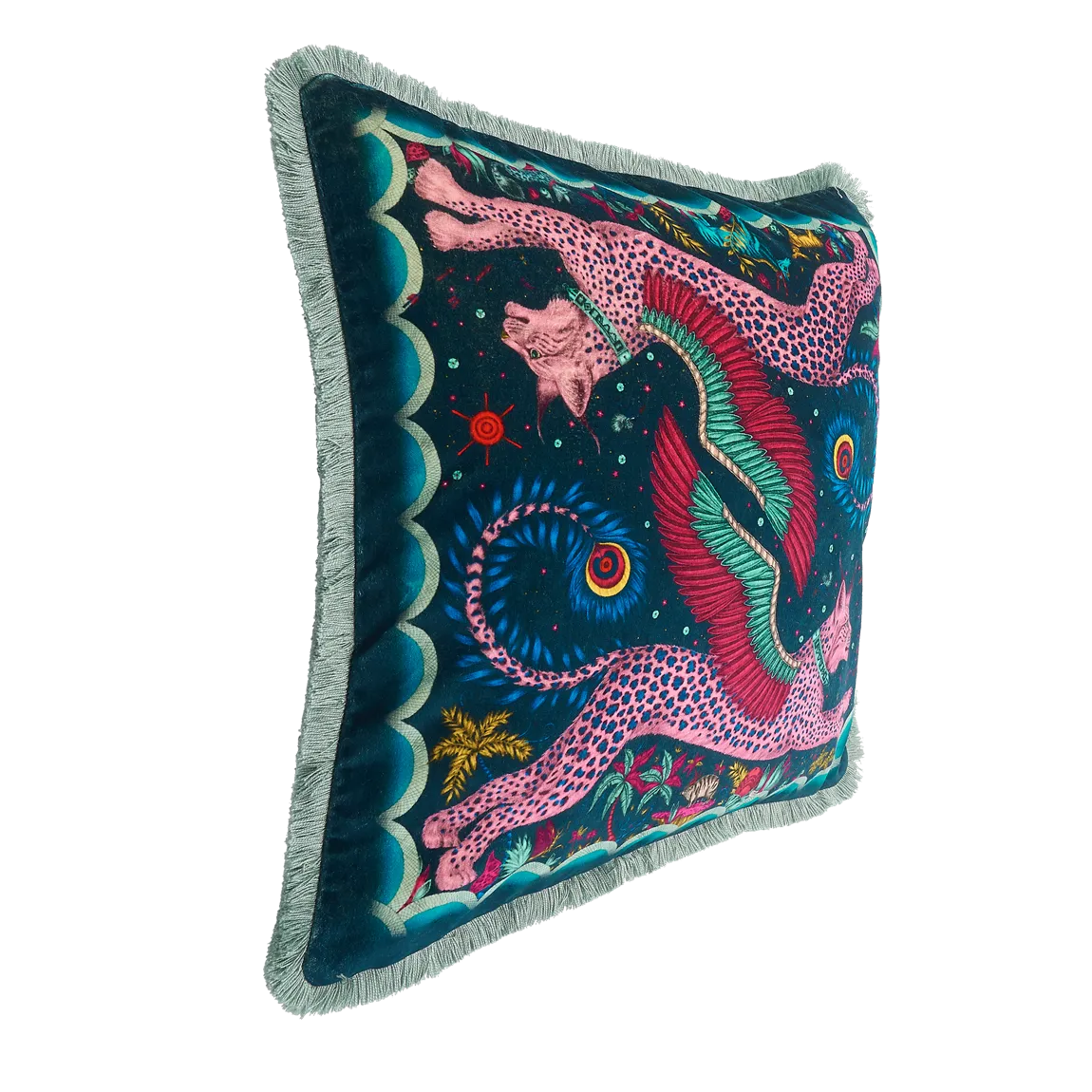 Lynx Luxury Velvet Cushion