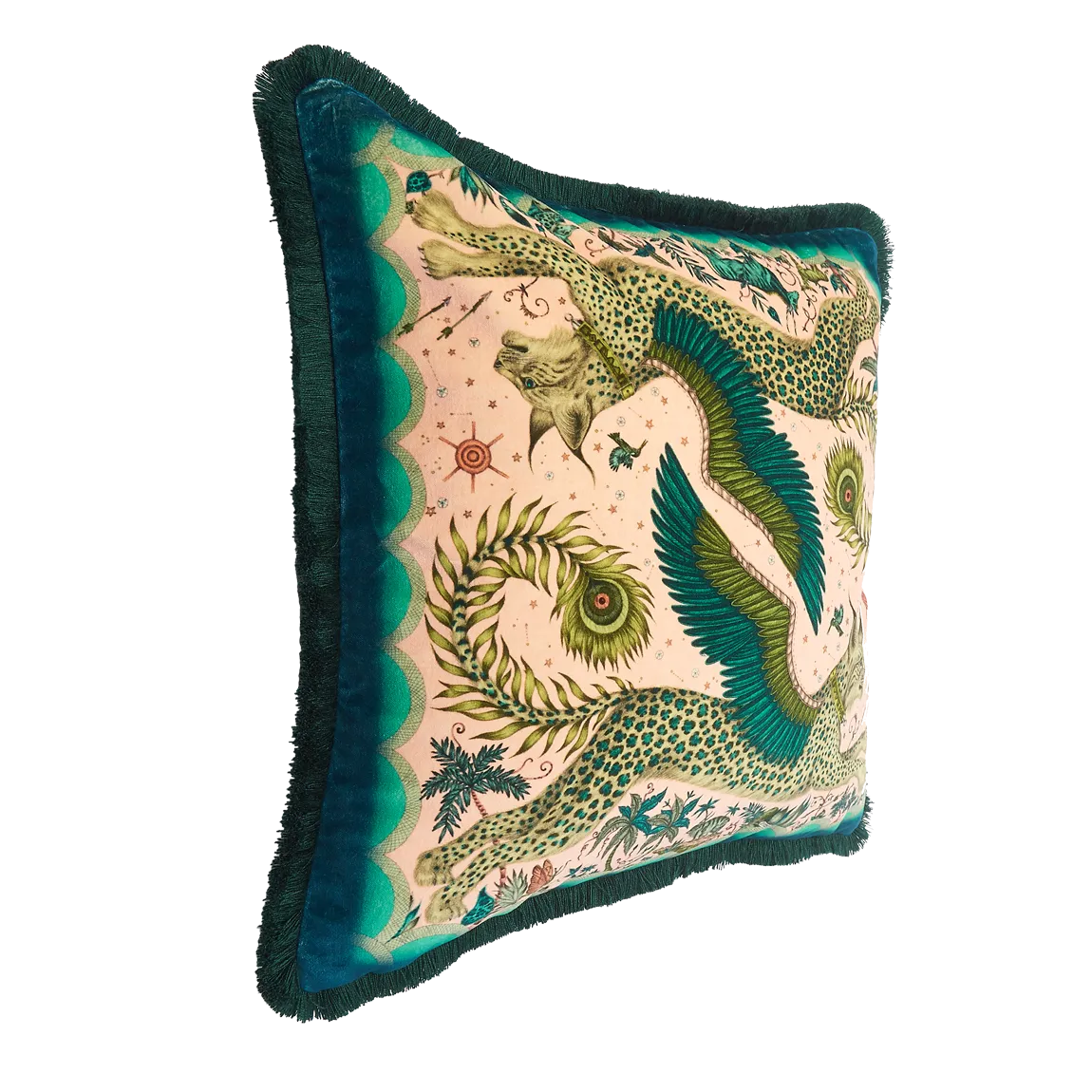 Lynx Luxury Velvet Cushion