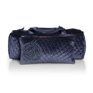 Mahjong Carry-All and Tile Bag Set - Indigo