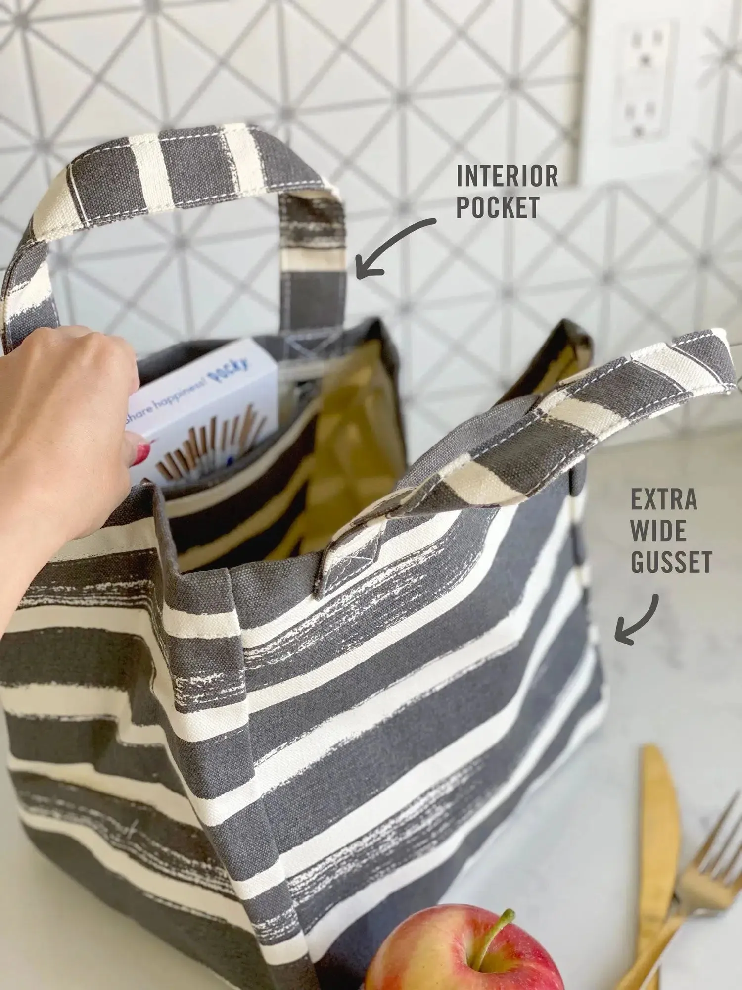 MAIKA | Lunch Tote :: Echo Tangerine
