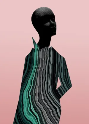 Marble Figure Print