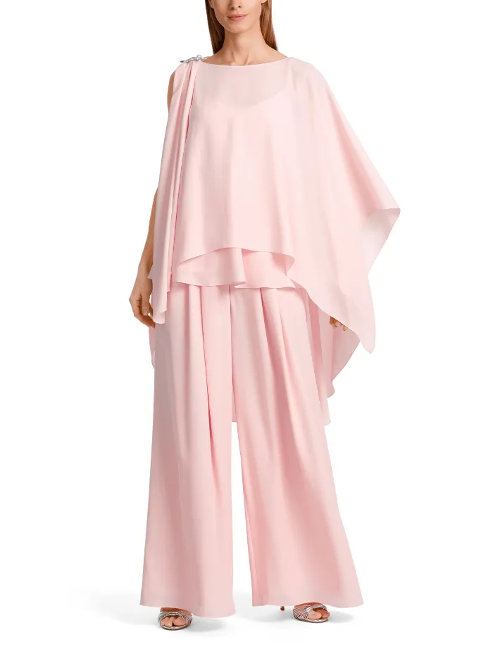Marc Cain Collections Stole Top In Soft Seashell WC B3.01 W90 COL 212