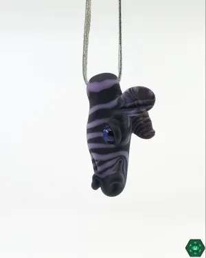 Matt Robertson Zebra Pendy – Striking Zebra Pattern Pendant for Unique Style