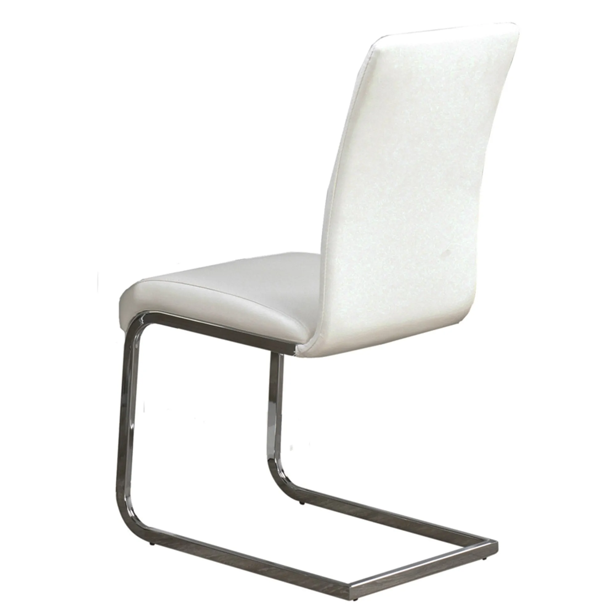 Maxim Side Chair in White, 2pk